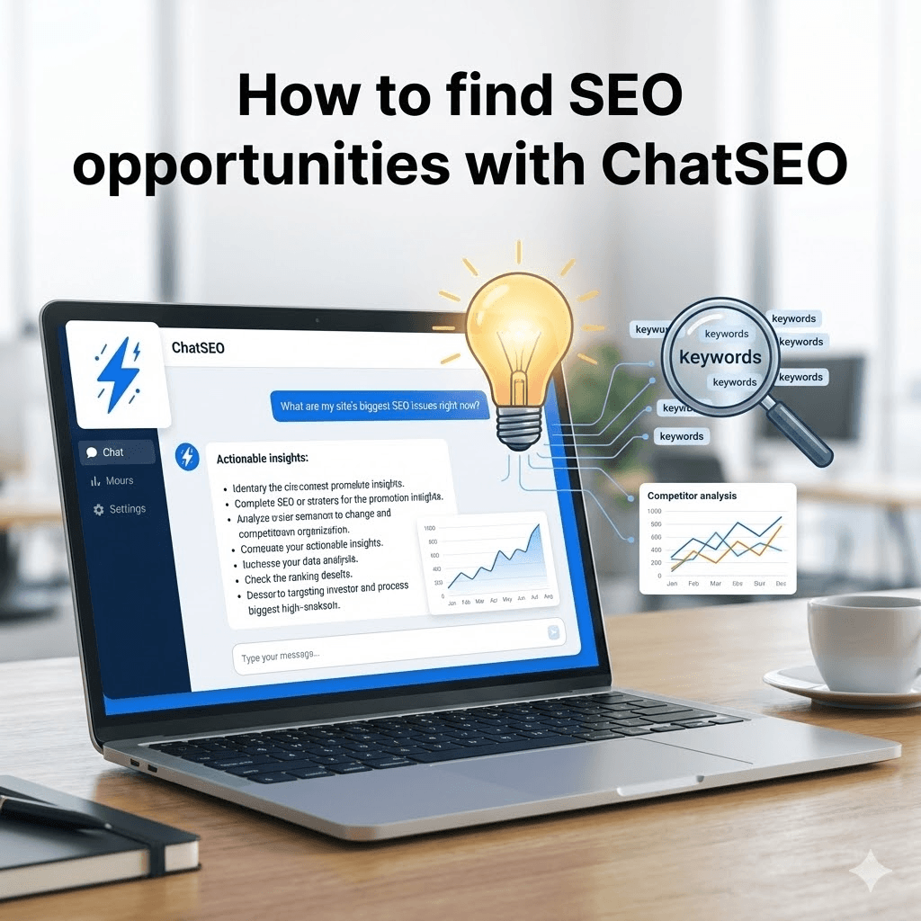 How to find SEO opportunities with ChatSEO
